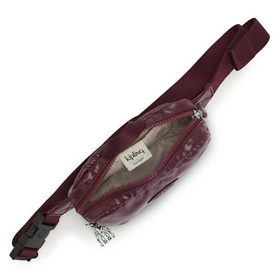 Sac De Taille Kipling Alys Metallic Bordeaux | FR 2213XY